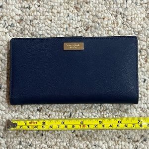 Kate Spade large slim bifold wallet